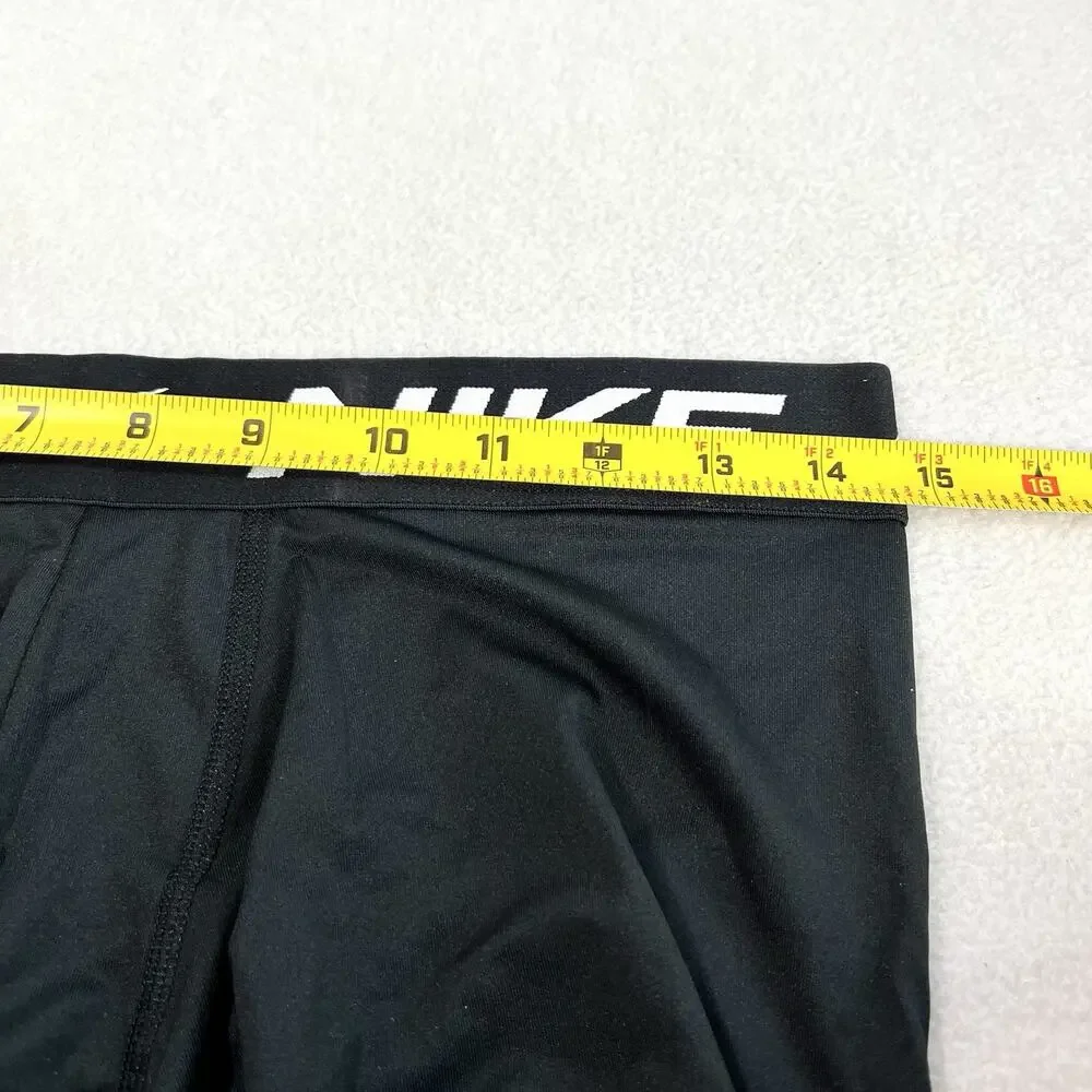 Nike Dri-FIT Essential Micro Men's Boxer Brief 2 Pack 5” inseam Medium Black NEW